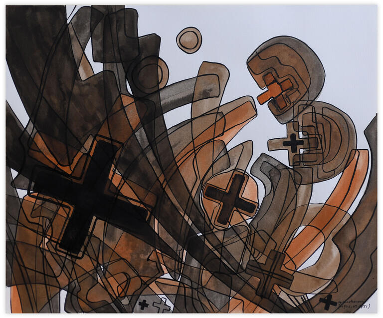Catalogue raisonné, Henri Maccheroni, Archéologies - 1976