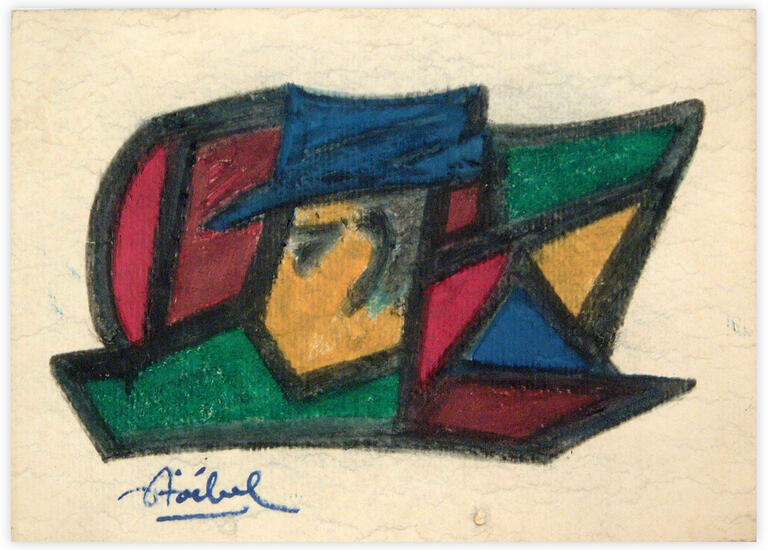 Catalogue raisonné, Edgar Stoëbel, abstract — 