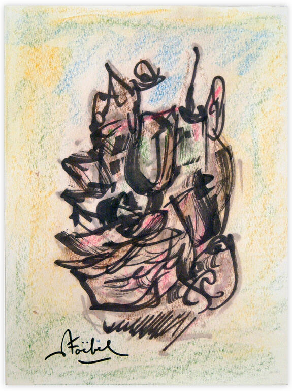 Catalogue raisonné, Edgar Stoëbel, abstract — 