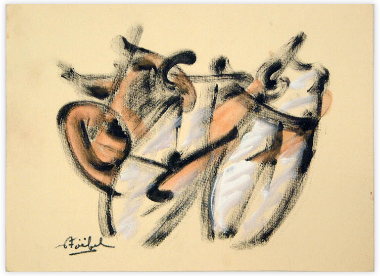 Catalogue raisonné, Edgar Stoëbel, abstract — 