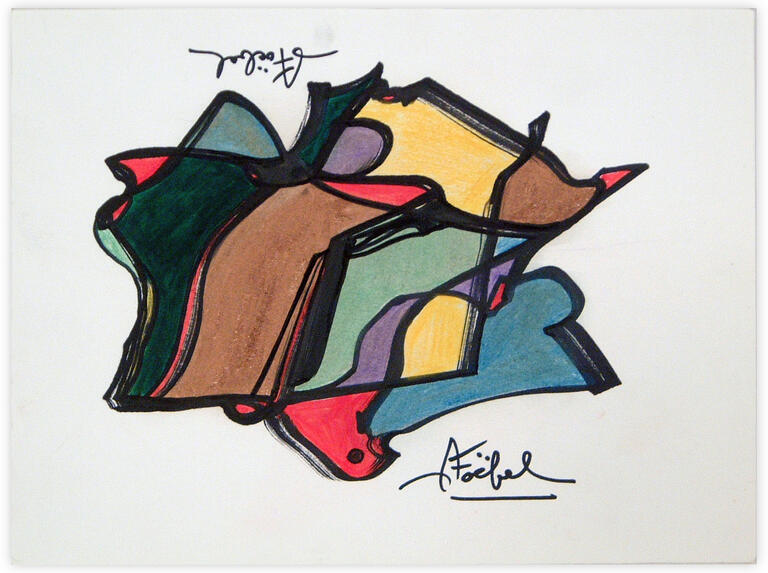 Catalogue raisonné, Edgar Stoëbel, l'oiseau rouge — 