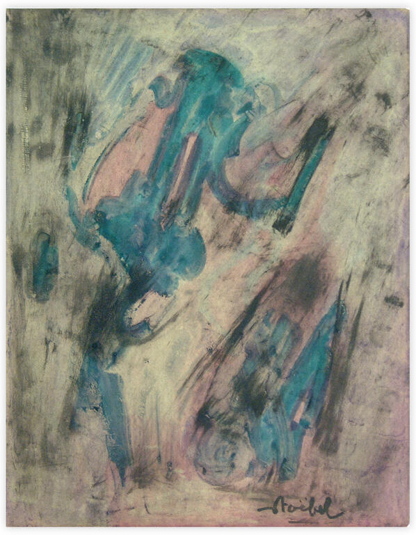 Catalogue raisonné, Edgar Stoëbel, abstract — 