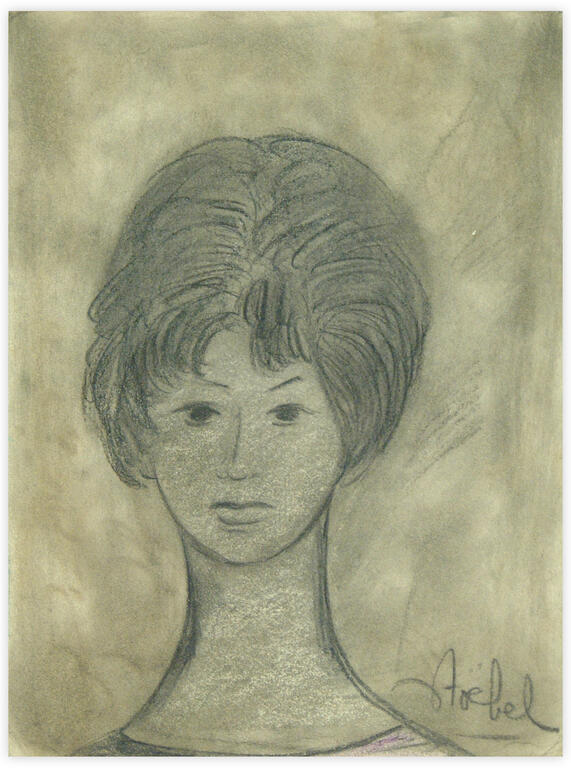 Catalogue raisonné, Edgar Stoëbel, portrait de femme — 