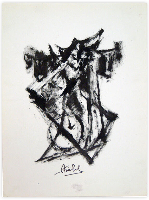 Catalogue raisonné, Edgar Stoëbel, abstract — 