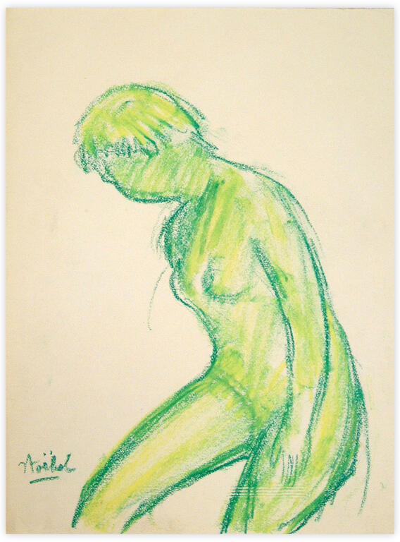 Catalogue raisonné, Edgar Stoëbel, nue — 