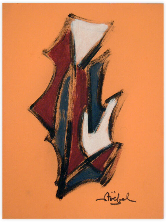 Catalogue raisonné, Edgar Stoëbel, abstract — 