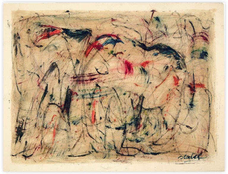 Catalogue raisonné, Edgar Stoëbel, abstract — 