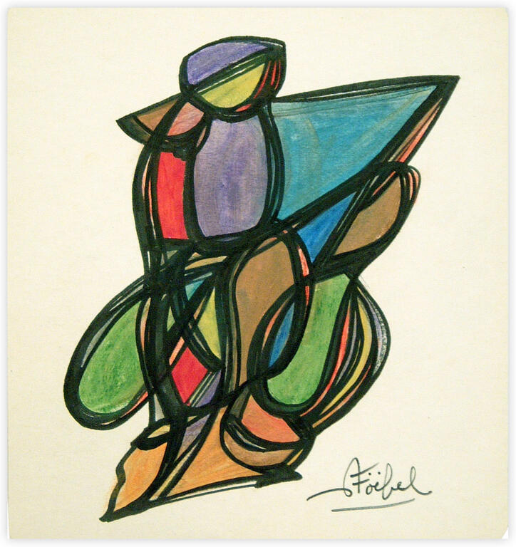 Catalogue raisonné, Edgar Stoëbel, abstract — 