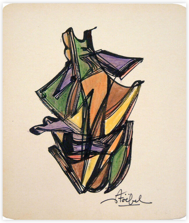 Catalogue raisonné, Edgar Stoëbel, abstract — 