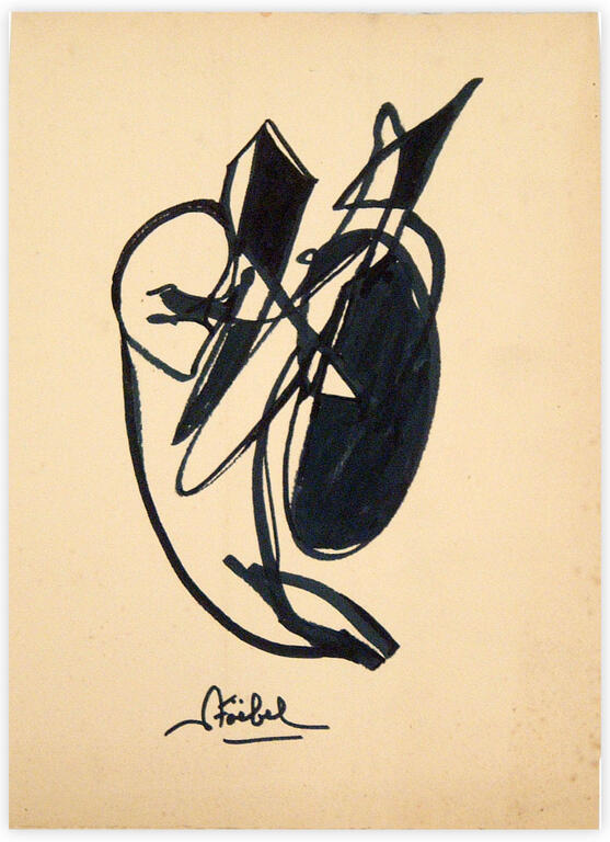 Catalogue raisonné, Edgar Stoëbel, abstract — 