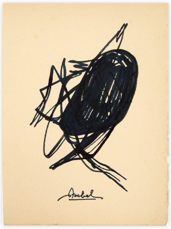 Catalogue raisonné, Edgar Stoëbel, abstract — 