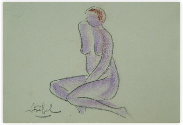 Catalogue raisonné, Edgar Stoëbel, femme — 