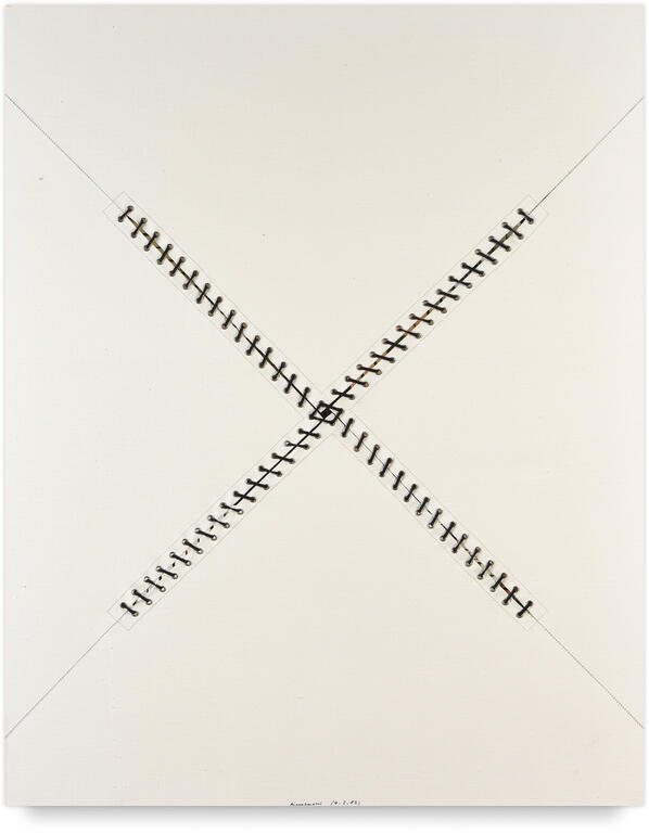 Catalogue raisonné, Henri Maccheroni, Écrus et blancs - circa 1983