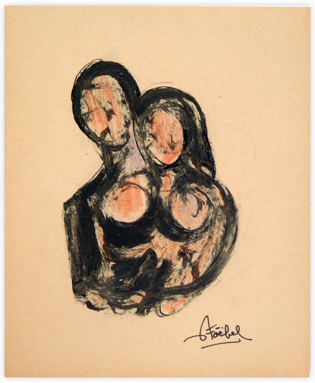 Catalogue raisonné, Edgar Stoëbel, couple — 