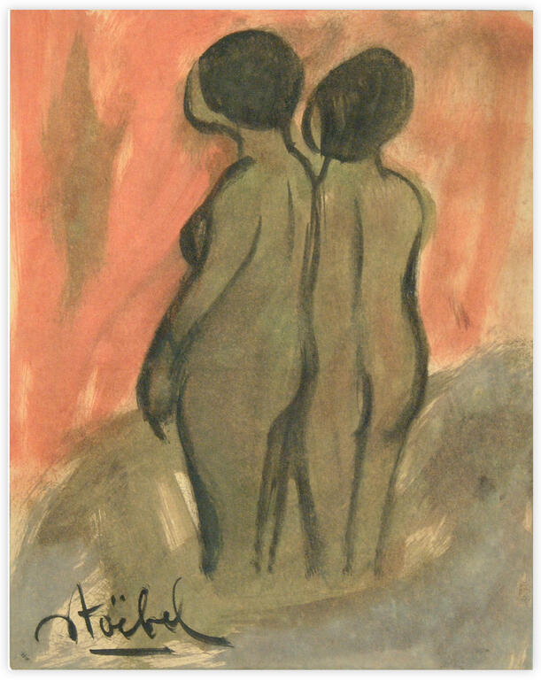 Catalogue raisonné, Edgar Stoëbel, couple — 