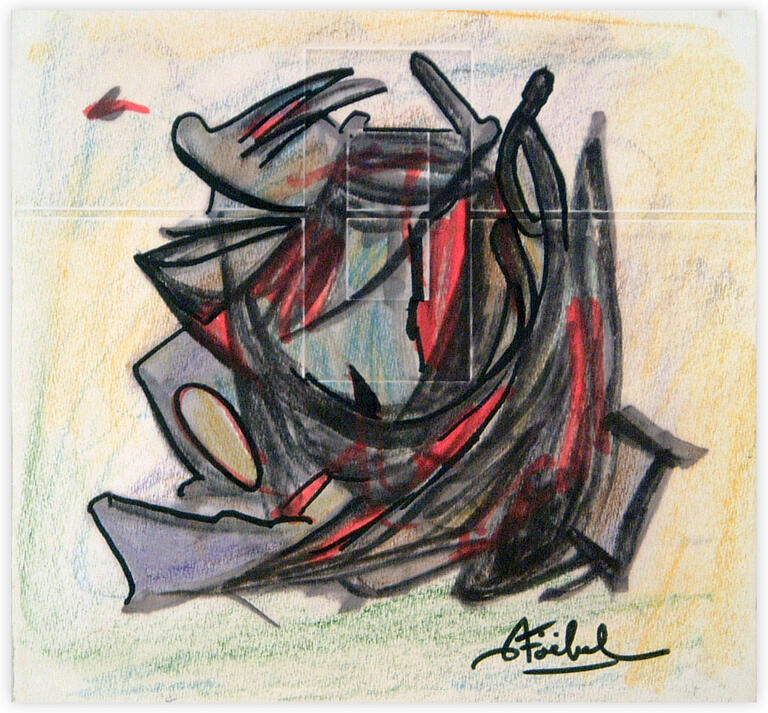 Catalogue raisonné, Edgar Stoëbel, abstract — 