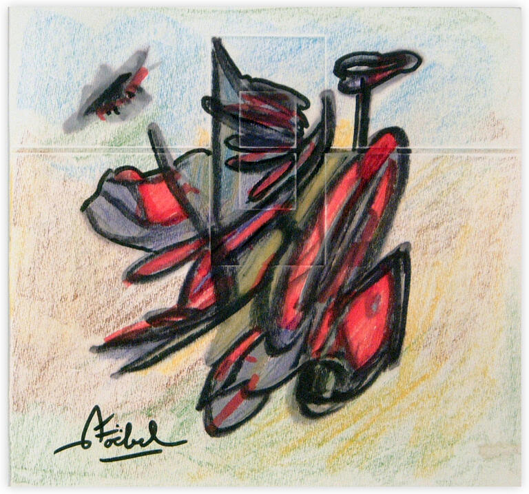 Catalogue raisonné, Edgar Stoëbel, abstract — 