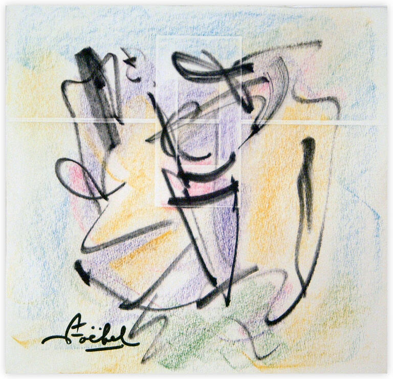 Catalogue raisonné, Edgar Stoëbel, abstract — 