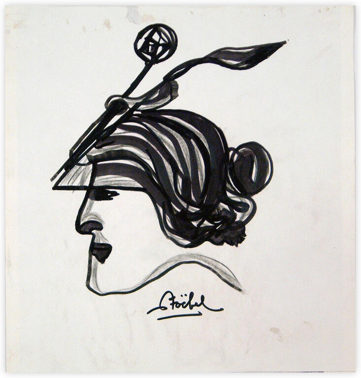 Catalogue raisonné, Edgar Stoëbel, visage — 