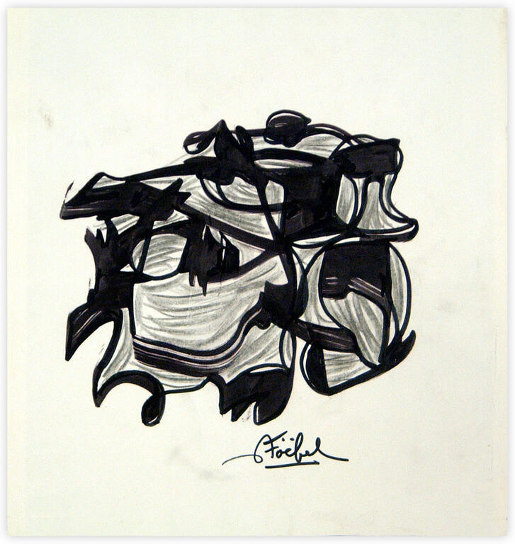 Catalogue raisonné, Edgar Stoëbel, abstract — 