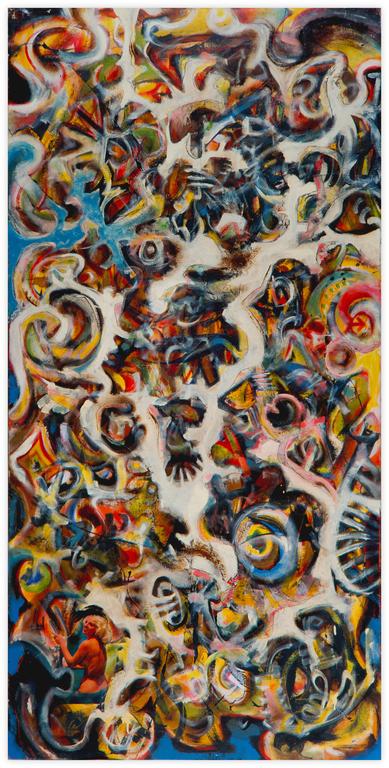 Catalogue raisonné, Jean-Jacques Lebel, Ambiguïté de l'autoportrait - 1957