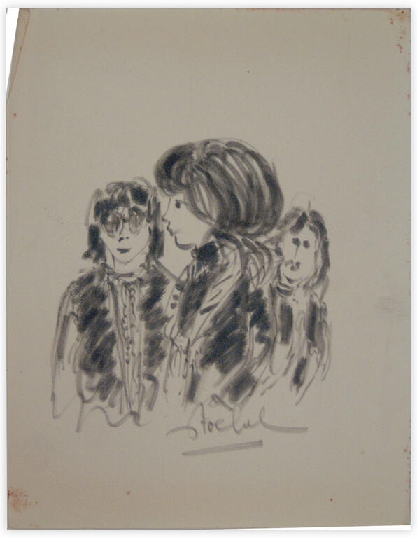 Catalogue raisonné, Edgar Stoëbel, 3 personnages — 