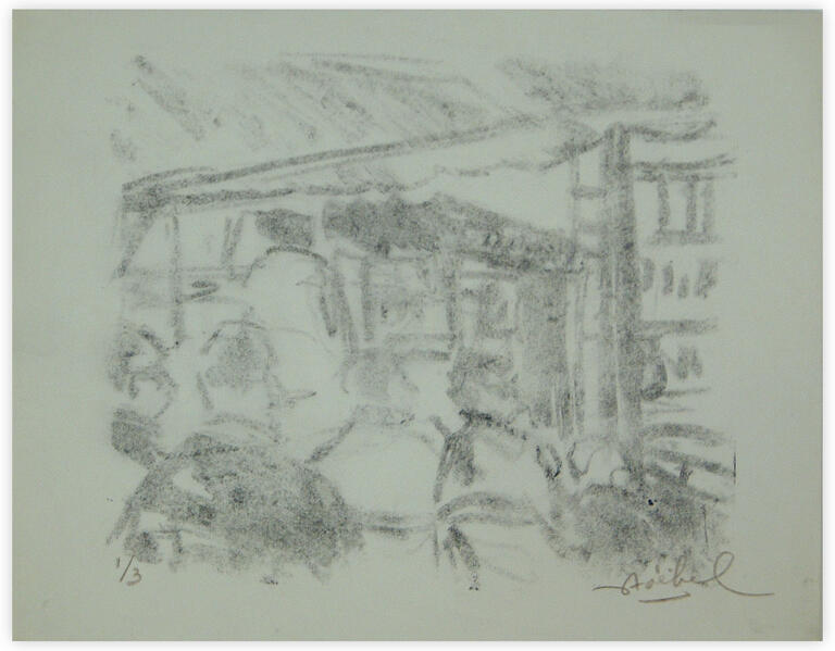 Catalogue raisonné, Edgar Stoëbel, reproduction 1/3 - personnages de dos — 