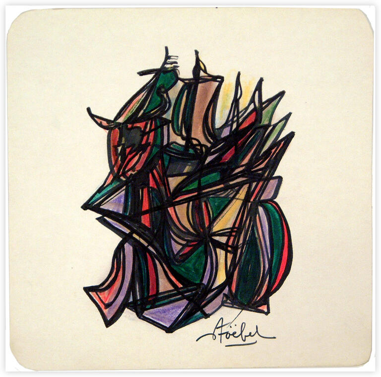 Catalogue raisonné, Edgar Stoëbel, abstract — 