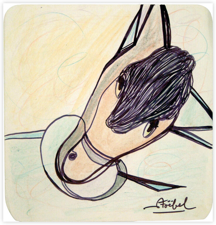 Catalogue raisonné, Edgar Stoëbel, tête de cheval — 