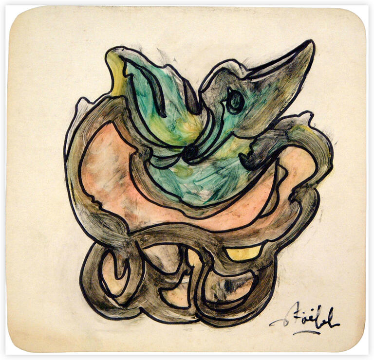 Catalogue raisonné, Edgar Stoëbel, abstract — 