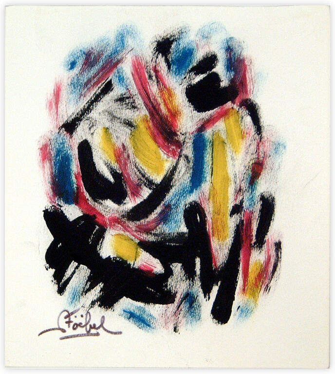 Catalogue raisonné, Edgar Stoëbel, abstract — 