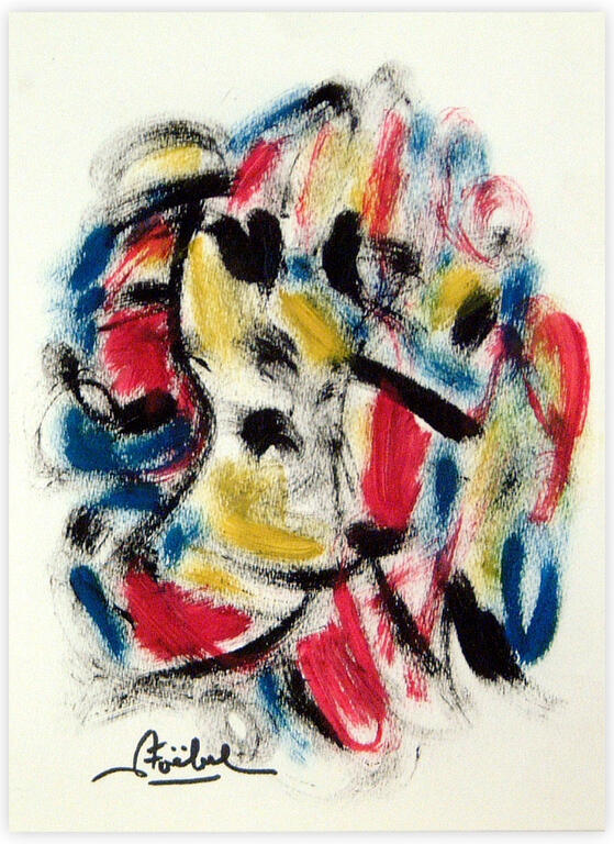 Catalogue raisonné, Edgar Stoëbel, abstract — 