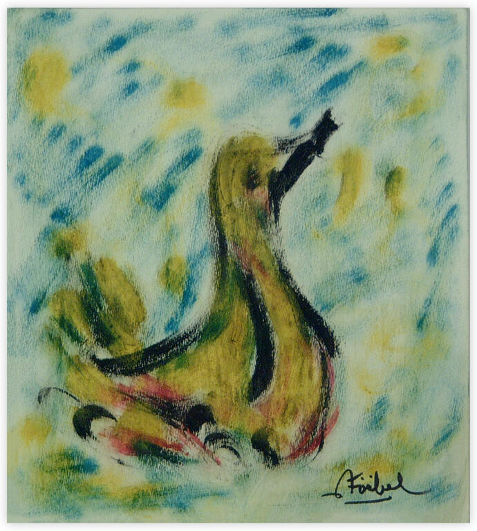 Catalogue raisonné, Edgar Stoëbel, oiseaux sur l'eau — 