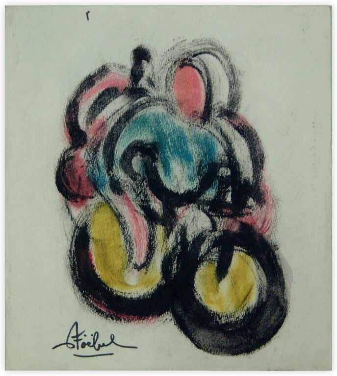 Catalogue raisonné, Edgar Stoëbel, abstract — 