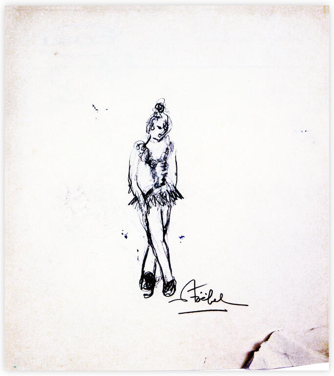 Catalogue raisonné, Edgar Stoëbel, (entrechat) danseuse — 