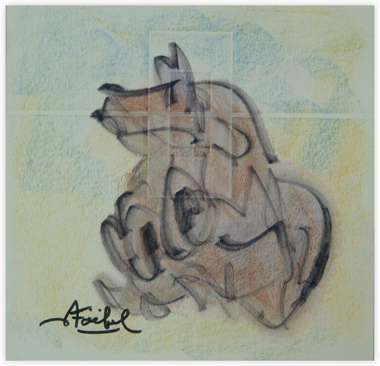 Catalogue raisonné, Edgar Stoëbel, animal ? — 