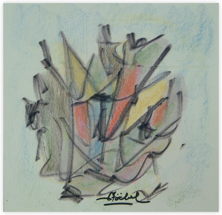 Catalogue raisonné, Edgar Stoëbel, abstract — 