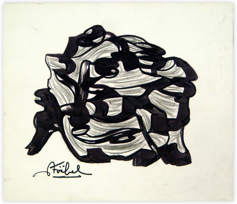 Catalogue raisonné, Edgar Stoëbel, abstract — 