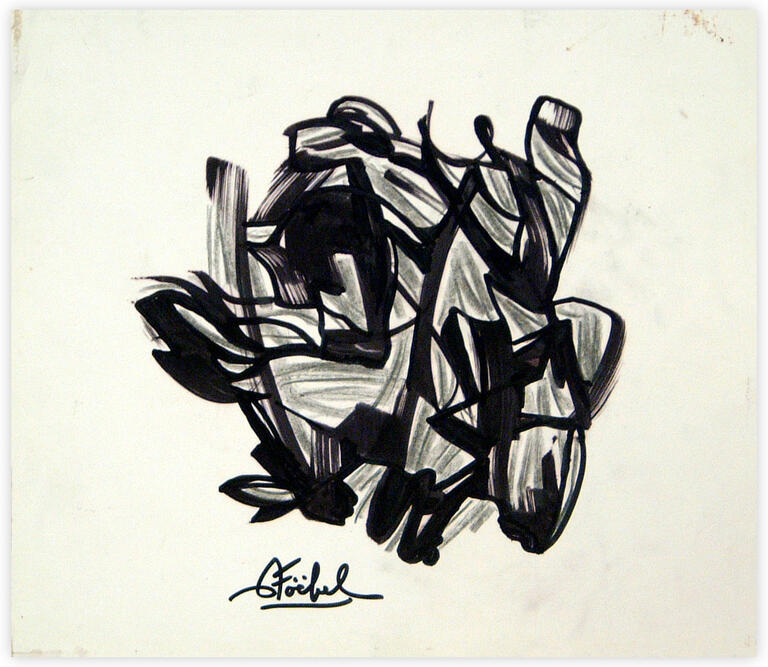 Catalogue raisonné, Edgar Stoëbel, abstract — 