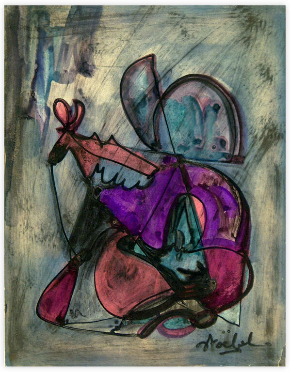 Catalogue raisonné, Edgar Stoëbel, abstract — 