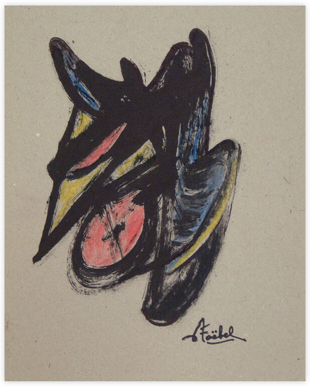 Catalogue raisonné, Edgar Stoëbel, abstract — 