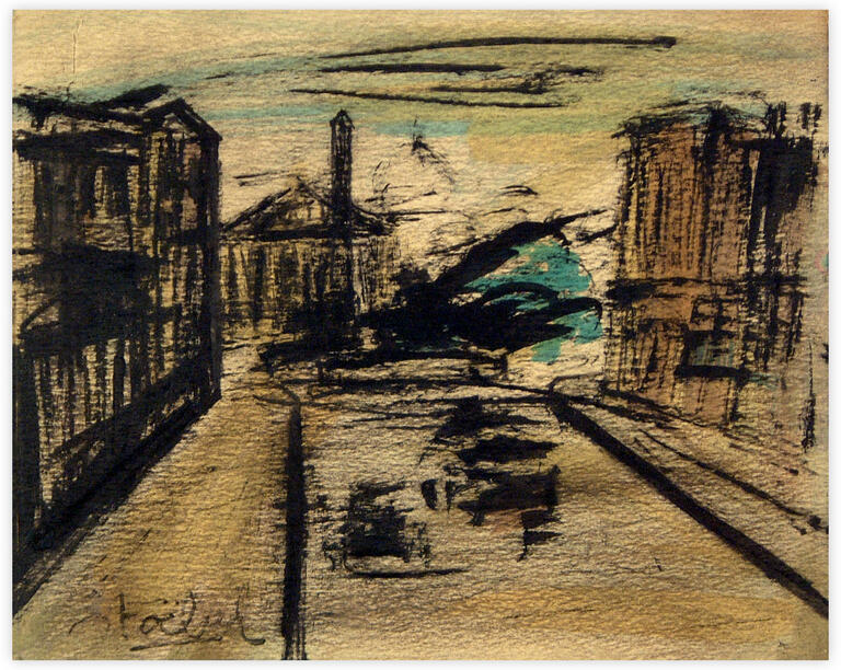 Catalogue raisonné, Edgar Stoëbel, Paris - Place de la Concorde — 