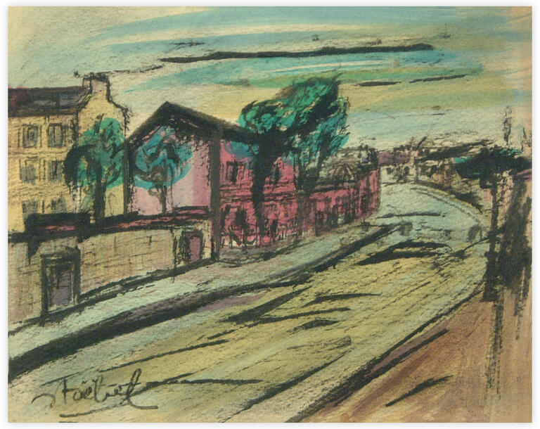 Catalogue raisonné, Edgar Stoëbel, landscape — 