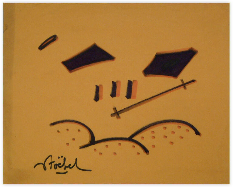Catalogue raisonné, Edgar Stoëbel, abstract (apesanteur) — 