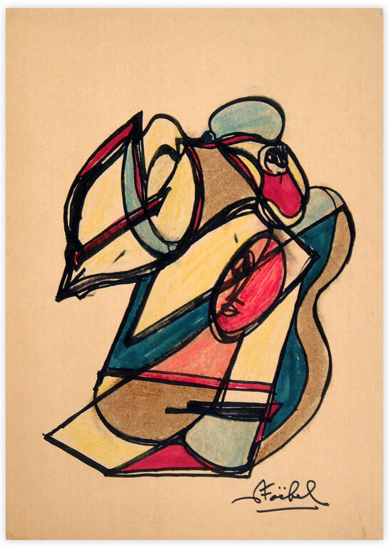 Catalogue raisonné, Edgar Stoëbel, abstract — 