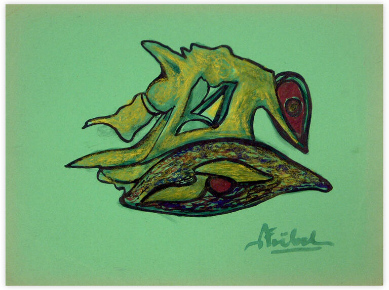 Catalogue raisonné, Edgar Stoëbel, abstract — 