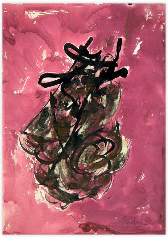 Catalogue raisonné, Edgar Stoëbel, abstract — 