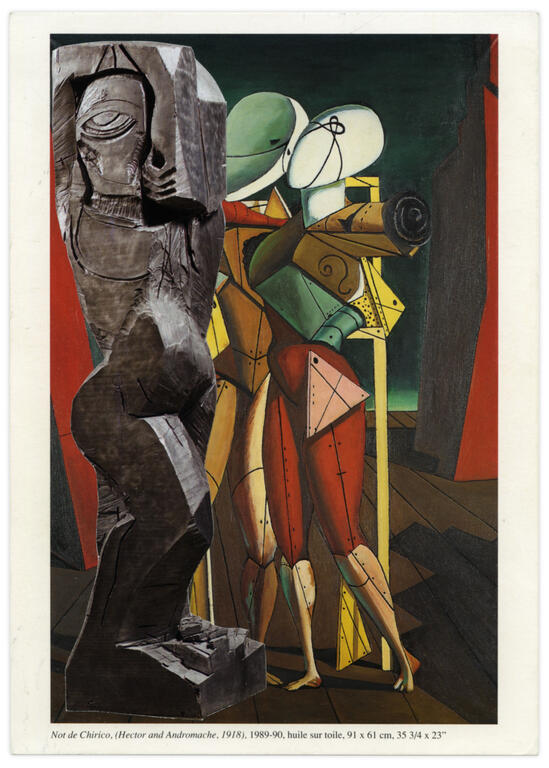 Catalogue raisonné, Henri Foucault, Double Jeu, Mike Bidlo - 2022