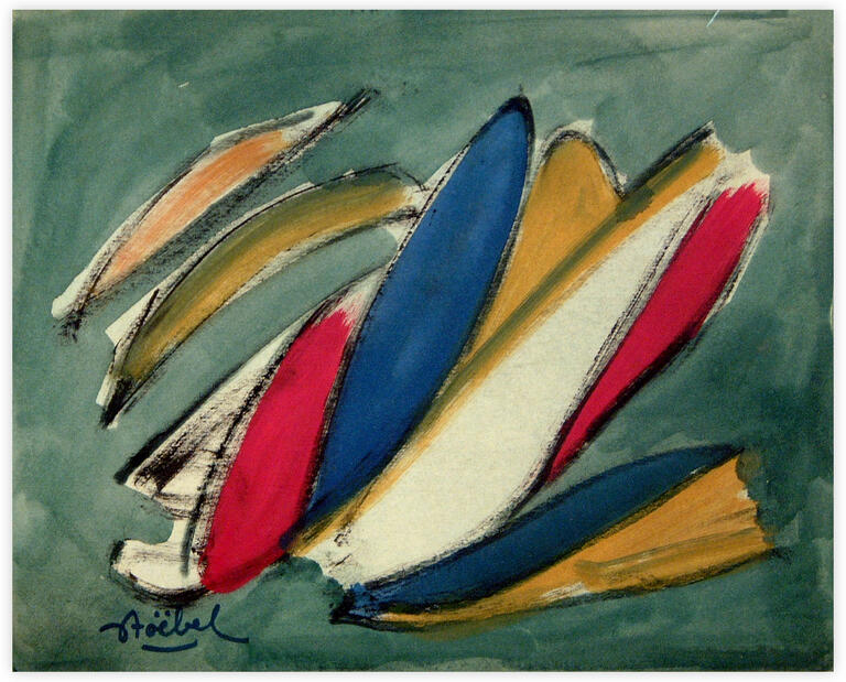 Catalogue raisonné, Edgar Stoëbel, abstract — 