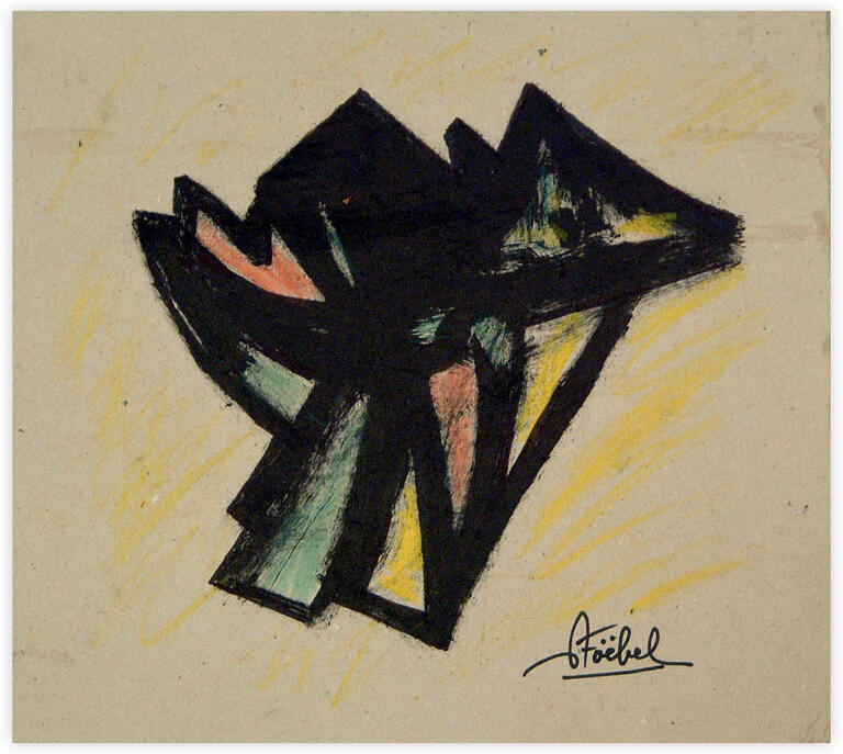 Catalogue raisonné, Edgar Stoëbel, abstract — 